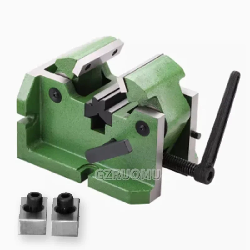 4 Inch Milling Machine Vise V-Shaped Bench Vice Machine Vertical Cylindrical Center Flat Plier Clip Round Tubular Object 10-80MM
4 Inch Milling Machine Vise V-Shaped Bench Vice Machine Vertical Cylindrical Center Flat Plier Clip Round Tubular Object 10-80MM