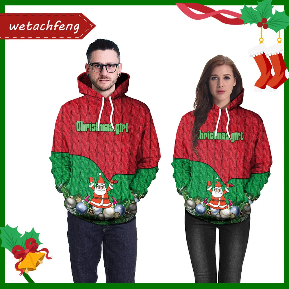 Santa Christmas Gift Ugly Christmas Sweater Men Women Funny Red Christmas Jumper Autumn Winter New Year Party Xmas Clothing 2XL
Santa Christmas Gift Ugly Christmas Sweater Men Women Funny Red Christmas Jumper Autumn Winter New Year Party Xmas Clothing 2XL
