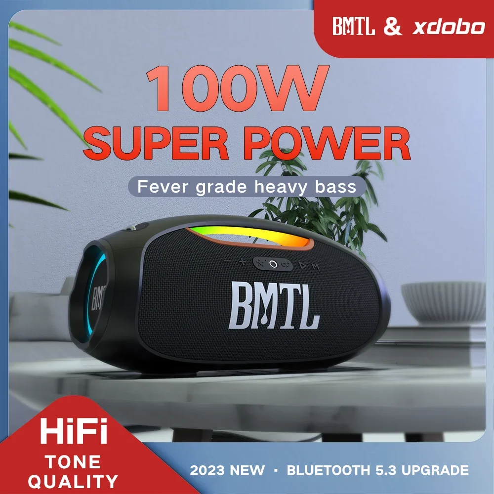 Xdobo 100W Square Dancing Home Outdoor Plug-in Bluetooth Sound Subwoofer Portable Waterproof TWS Wireless Speaker Portable Radio
Xdobo 100W Square Dancing Home Outdoor Plug-in Bluetooth Sound Subwoofer Portable Waterproof TWS Wireless Speaker Portable Radio