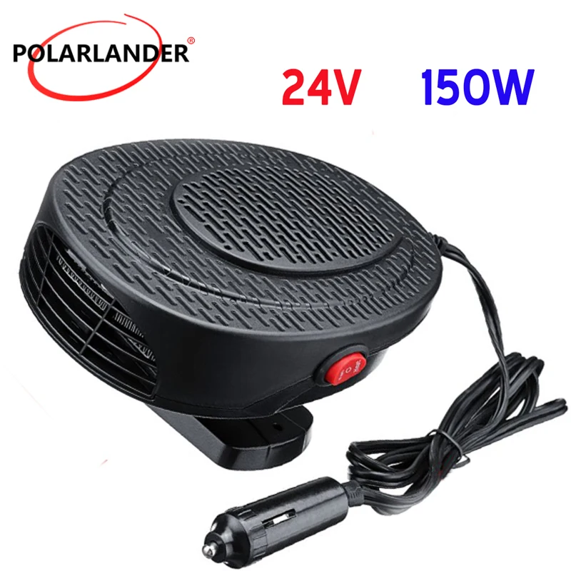 

12V/24V 150W Protable Auto Car Heater Cool & Warm Defrosting Two in One Function New Heating Fan Demister 360° Rotating Bracket