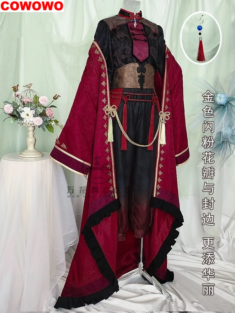 COWOWO Vtuber Nijisanji Kuzuha Chinese Style New Clothes Game Suit Handsome Cosplay Costume Halloween Party Role Play Outfit
COWOWO Vtuber Nijisanji Kuzuha Chinese Style New Clothes Game Suit Handsome Cosplay Costume Halloween Party Role Play Outfit