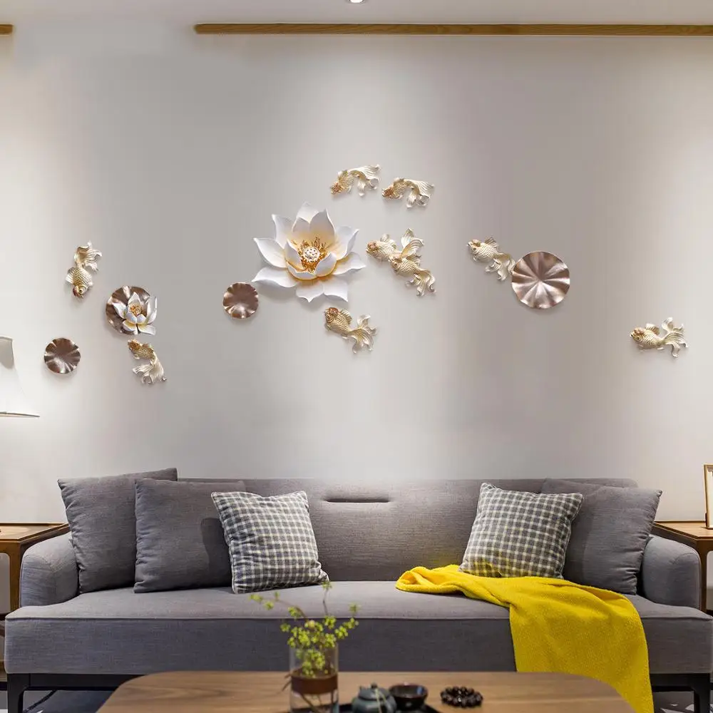 Chinese Resin Hand-painted Original Embossed Fish Lotus Wall Hanging Ornaments Home Livingroom Wall Mural Decoration Crafts Art
Chinese Resin Hand-painted Original Embossed Fish Lotus Wall Hanging Ornaments Home Livingroom Wall Mural Decoration Crafts Art