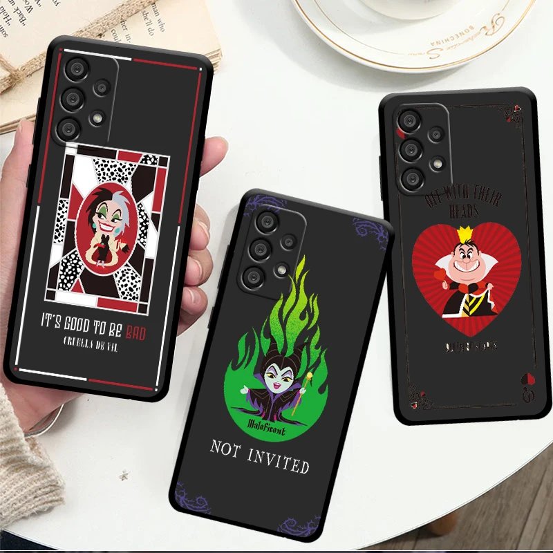 Villain disney queen king angel Phone Case For Samsung A72 A71 A53 A52 A51 A31 A42 A32 A23 A22 A21S A13 A12 A03 A02 Black Cover
Villain disney queen king angel Phone Case For Samsung A72 A71 A53 A52 A51 A31 A42 A32 A23 A22 A21S A13 A12 A03 A02 Black Cover