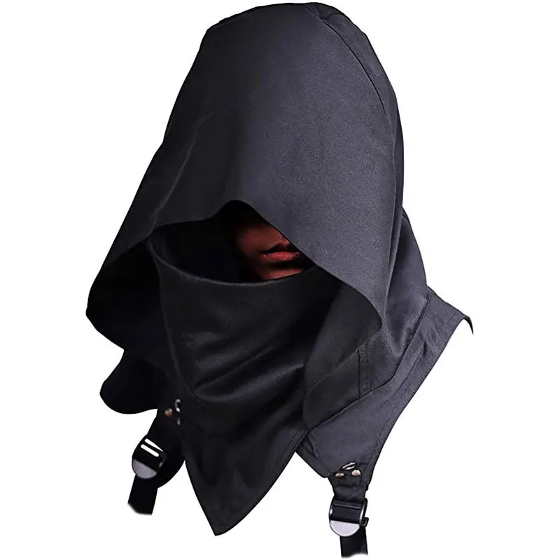 Men Cosplay Medieval Vintage Pirate Mask Hat Hooded Cloak Black Gothic Accessories Prop Halloween Party Costume
Men Cosplay Medieval Vintage Pirate Mask Hat Hooded Cloak Black Gothic Accessories Prop Halloween Party Costume