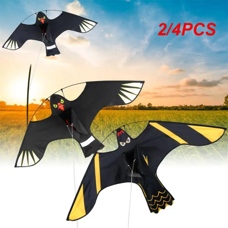 

2/4PCS Paddy Field Kite Flying Eagle Environmentally Friendly Non-toxic Easy To Use Durable Effective Bird Repellant