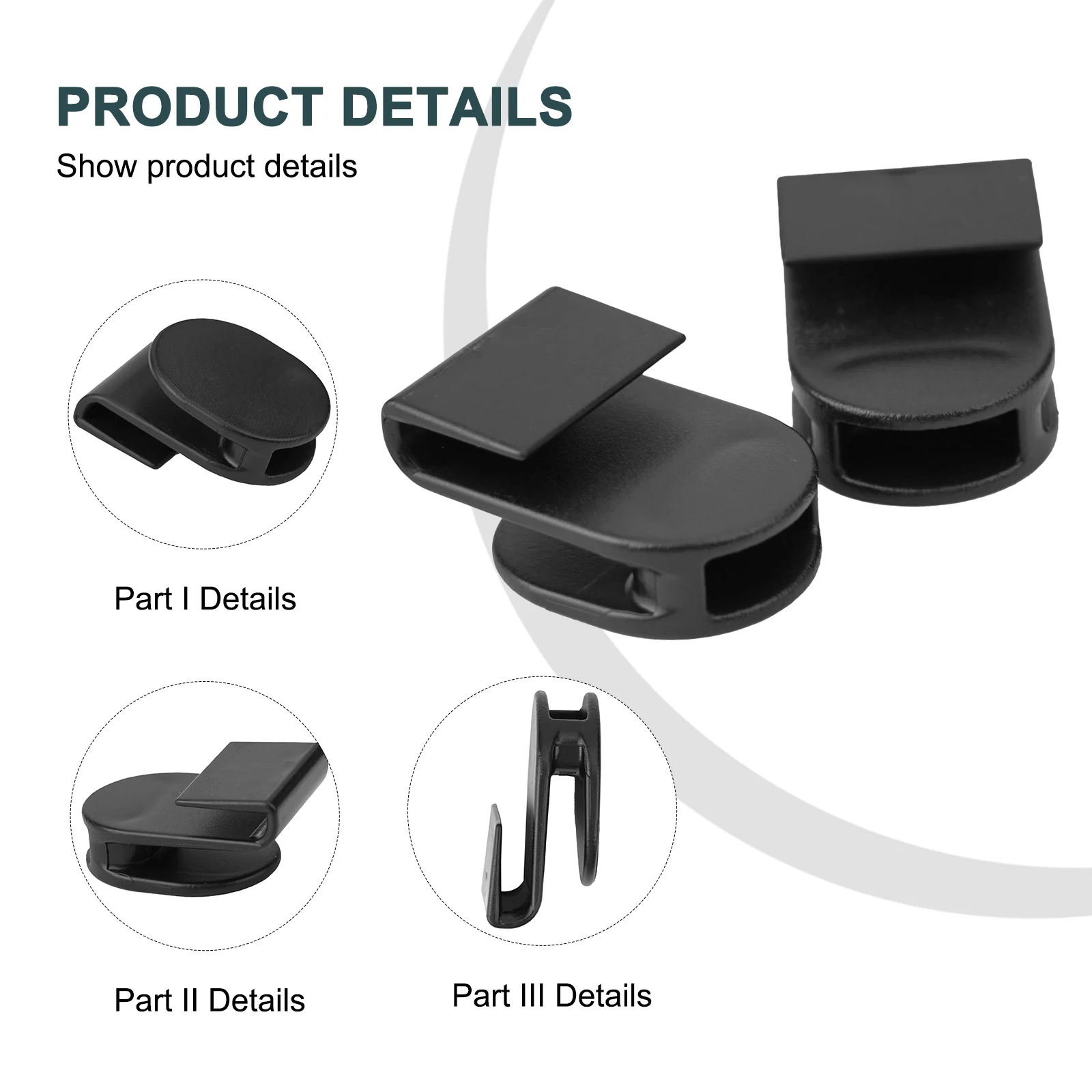 2 Pcs Car Front Trunk Hooks For Model Y Grocery Bag Hook Retainer Black Car Accessories Retainer Clip Accessories New Model
2 Pcs Car Front Trunk Hooks For Model Y Grocery Bag Hook Retainer Black Car Accessories Retainer Clip Accessories New Model