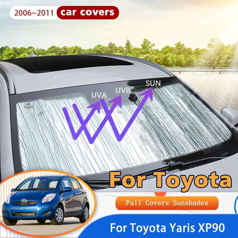 Full Covers Sunshades For Toyota Vitz Yaris XP90 2006~2011 2007 Car Accessories Sun Protection Windshields Side Window Visor
Full Covers Sunshades For Toyota Vitz Yaris XP90 2006~2011 2007 Car Accessories Sun Protection Windshields Side Window Visor