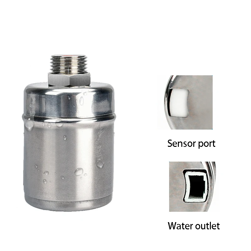 

Floating Ball Valve Flow Sensor 1/2" 3/4" 1" 304 Stainless Steel Automatic Shut OFF-ON Float Valve Water Level Control Swtich
