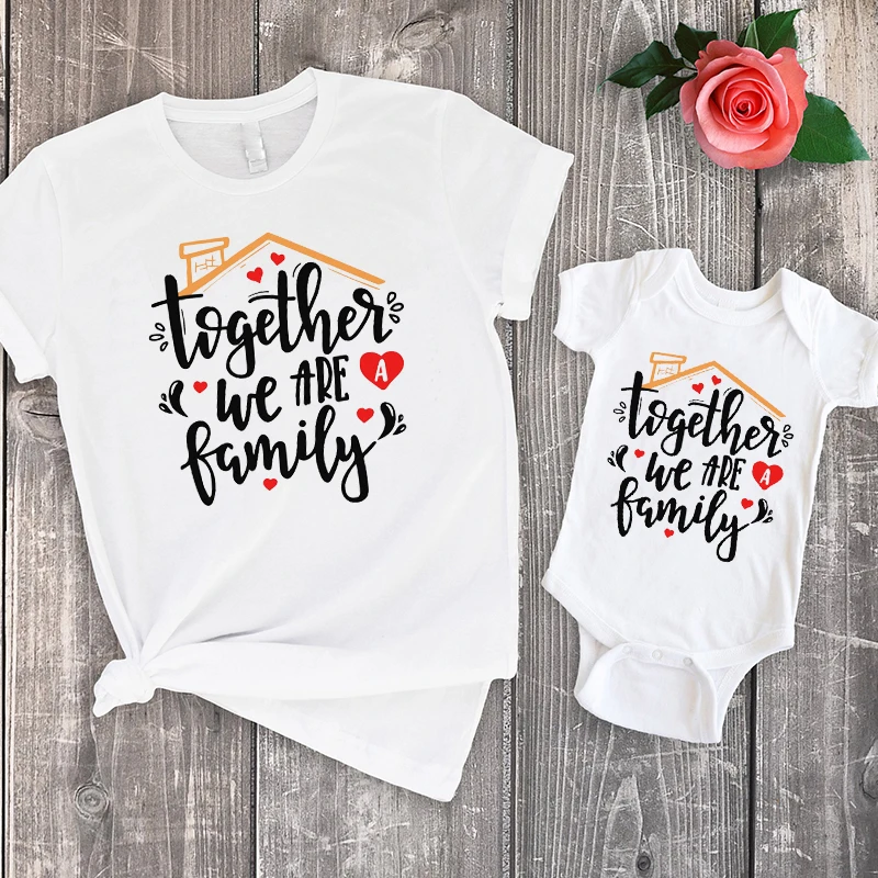 Together We Are A Family Tshirt Together Family Matching Shirts Girl Clothes Kawaii Clothing Family Reunion Graphic Tees 4-6y
Together We Are A Family Tshirt Together Family Matching Shirts Girl Clothes Kawaii Clothing Family Reunion Graphic Tees 4-6y