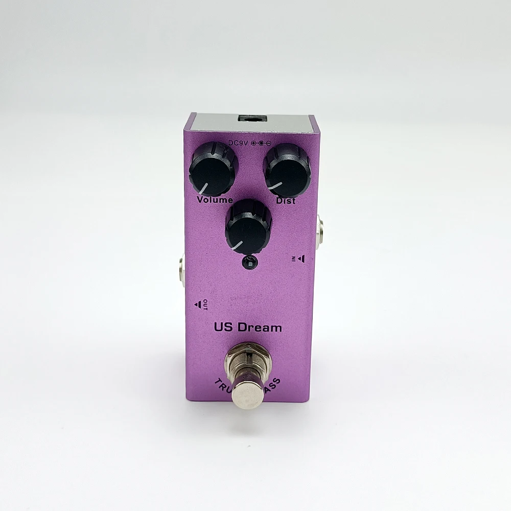 Electric Guitar Pedal US Dream DC 9V True Bypass Volume/Dist/Tone Knob Effect Pedal Mini Single Type For Guitar
Electric Guitar Pedal US Dream DC 9V True Bypass Volume/Dist/Tone Knob Effect Pedal Mini Single Type For Guitar