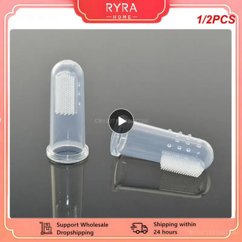 1/2PCS Hot Selling Soft Pet Finger Toothbrush Teddy Dog Brush Bad Breath Tartar Teeth Care Dog Cat Cleaning Supplies Soft Tooth
1/2PCS Hot Selling Soft Pet Finger Toothbrush Teddy Dog Brush Bad Breath Tartar Teeth Care Dog Cat Cleaning Supplies Soft Tooth