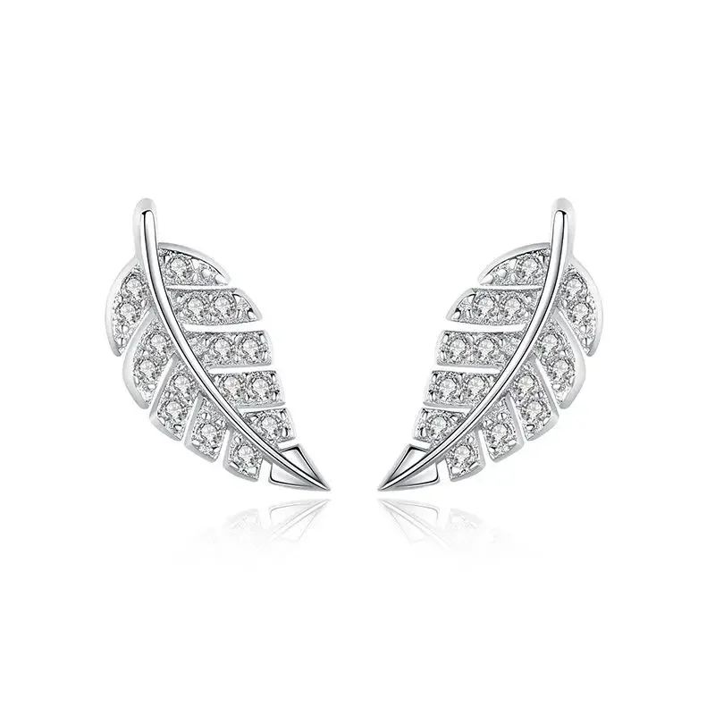 

SE1 Leaf Hook Earrings Stud Earrings for Women Ear Jewelry cute earrings korean earrings MM22