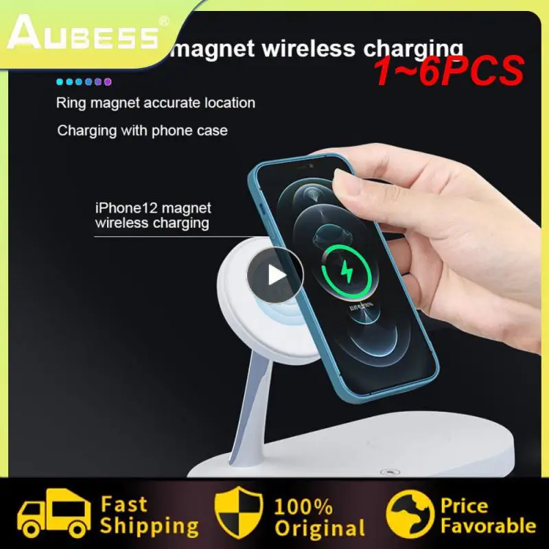 Магнитная Беспроводная зарядная подставка Macsafe, зарядка для наручных часов с функцией быстрой индукционной зарядки, 14, 13, 12 шт. в 1, 1-6 шт.
Магнитная Беспроводная зарядная подставка Macsafe, зарядка для наручных часов с функцией быстрой индукционной зарядки, 14, 13, 12 шт. в 1, 1-6 шт.