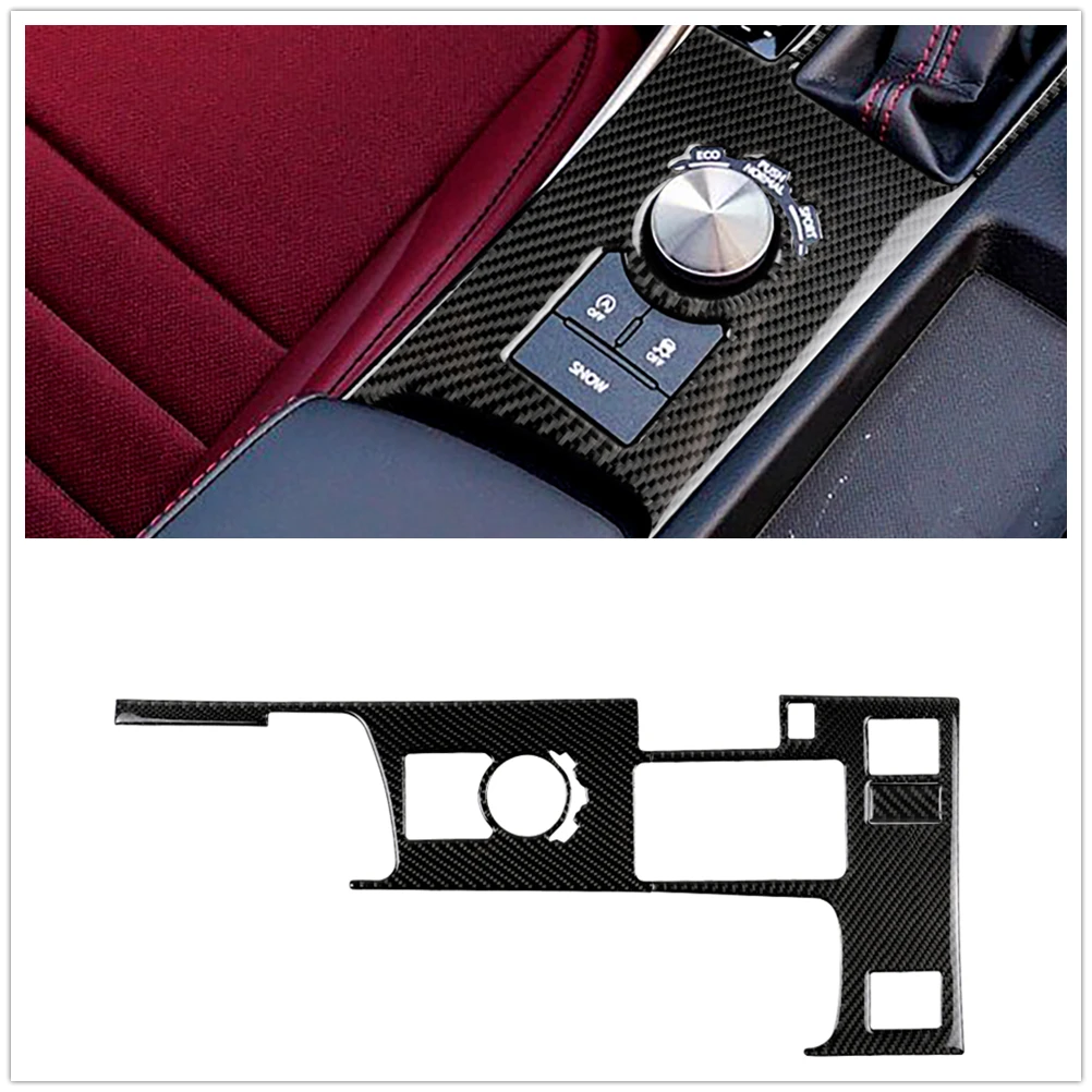 

Car Gear Shift Box Panel Cover Trim Sticker Strip Frame Center Console Board Decor For Lexus IS250 IS350 2013-2020