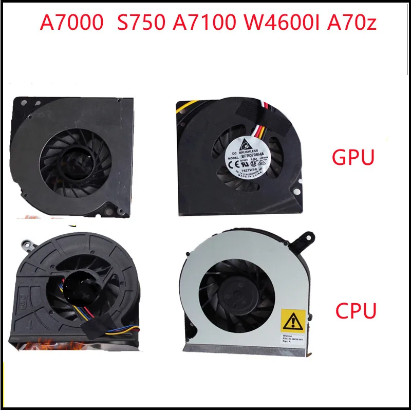 

New Laptop CPU Cooling Fan Cooler For Lenovo A7000 S750 A7100 W4600I A70z