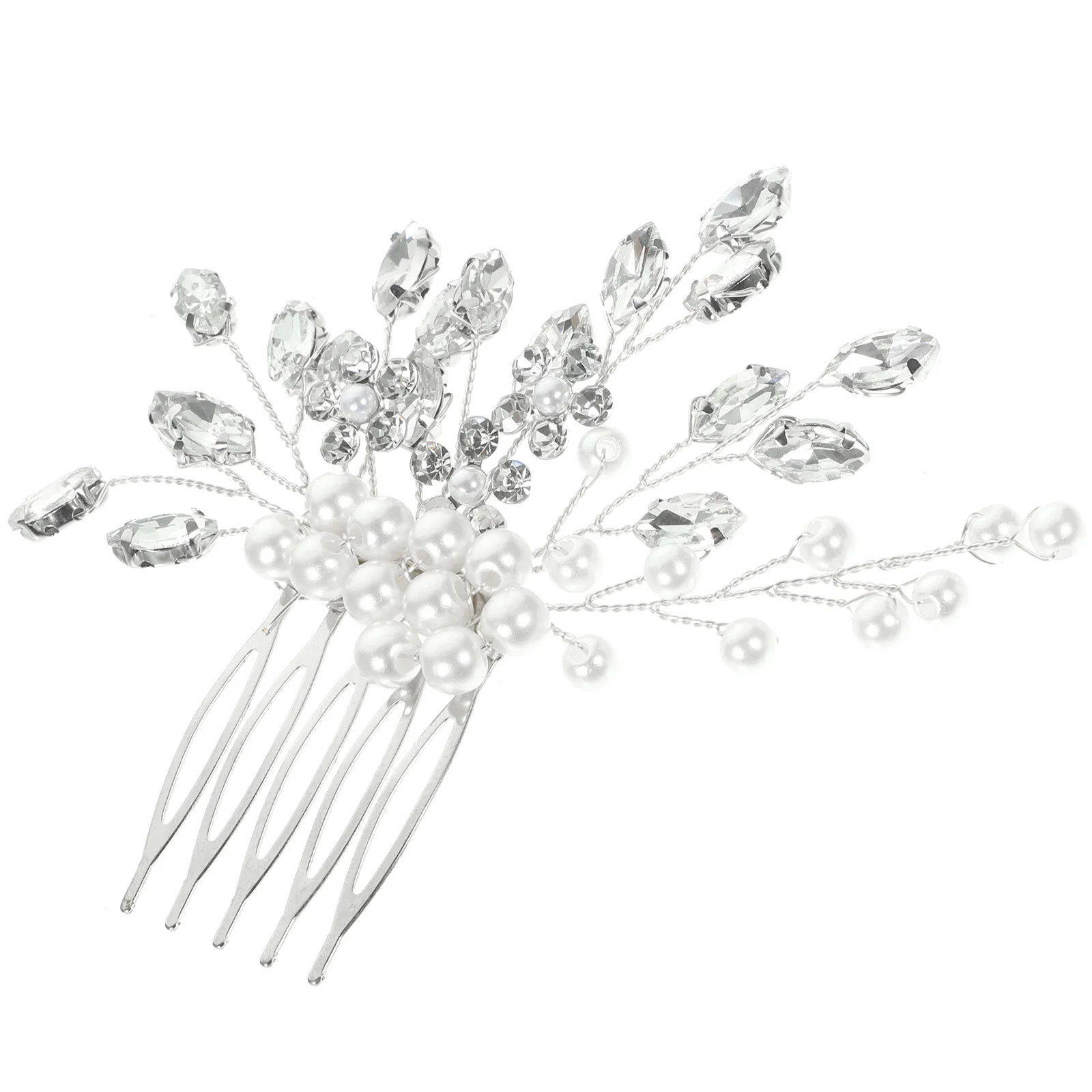 

Bridal Hair Comb Wedding Hair Accessories Bride Bridesmaid Headpiece Wedding Clip Combs Women Fairy Jewelry Hairpins Pearl