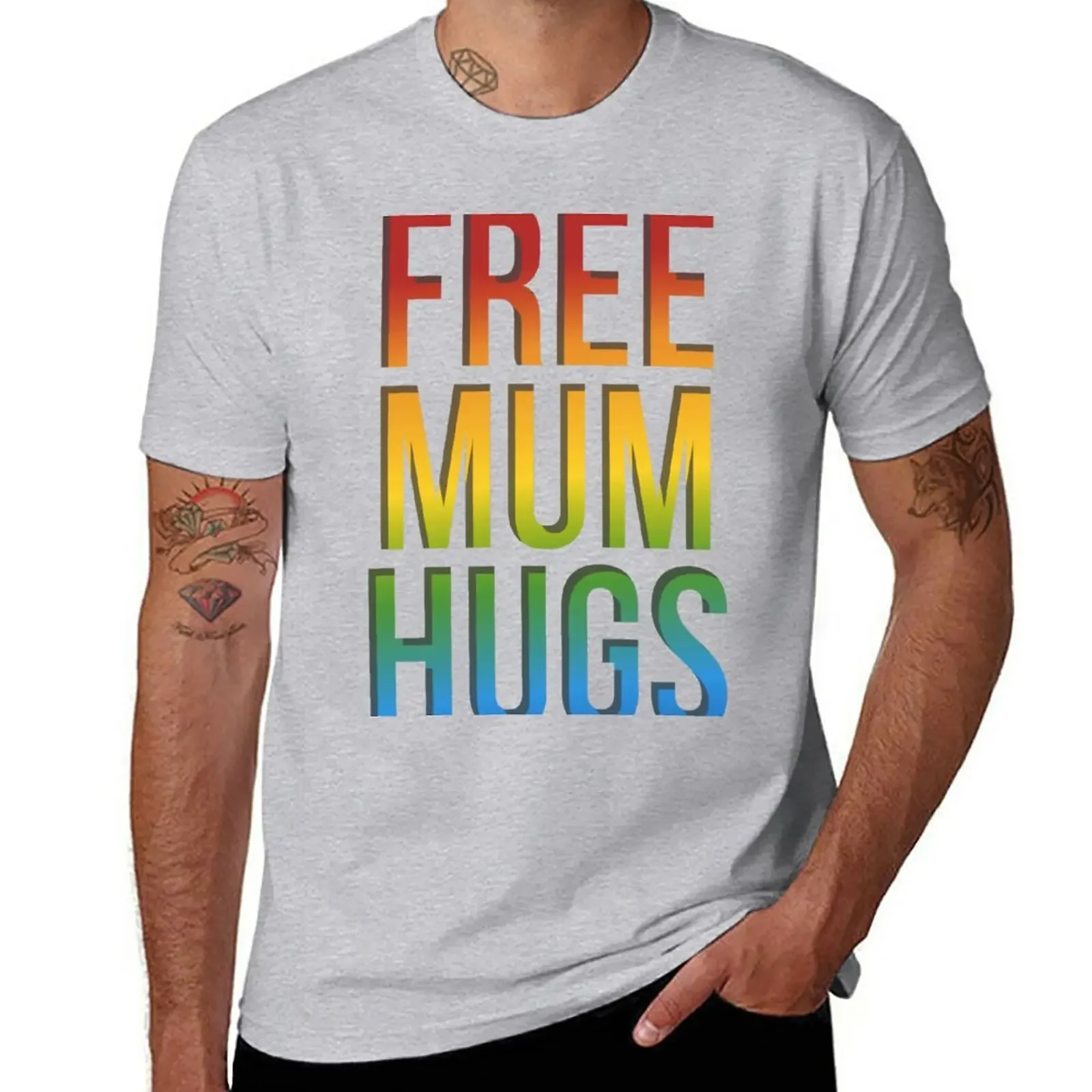Free Mum Hugs T-Shirt cute clothes blacks graphics t shirts for men graphic
Free Mum Hugs T-Shirt cute clothes blacks graphics t shirts for men graphic