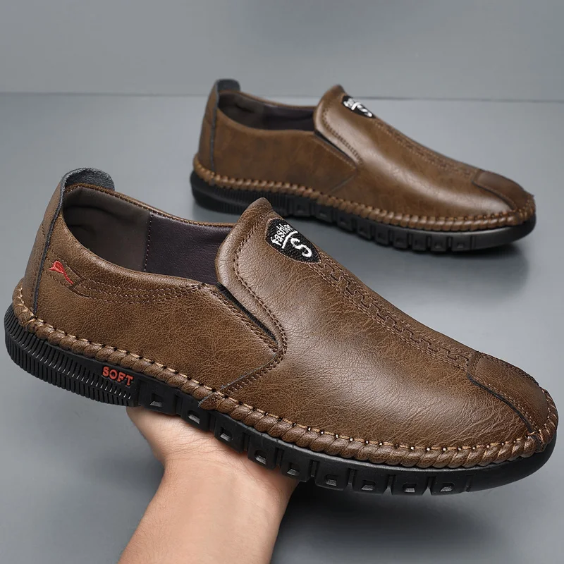New Men Casual Handmade Comfortable Leather Luxury Loafers Shoes Soft Classic Driving Flats Hot Sale Zapatos De Hombre Non-slip
New Men Casual Handmade Comfortable Leather Luxury Loafers Shoes Soft Classic Driving Flats Hot Sale Zapatos De Hombre Non-slip