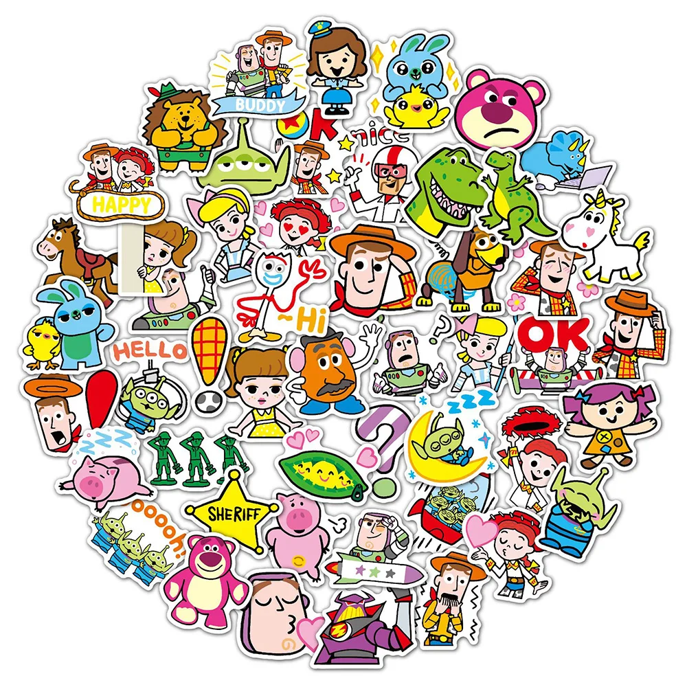 10/30/50 шт., наклейки с героями мультфильмов «Disney Story», для детей, граффити, гитары, чемодана, багажа, ноутбука, сделай сам, водонепроницаемые милые игрушки Stikers
10/30/50 шт., наклейки с героями мультфильмов «Disney Story», для детей, граффити, гитары, чемодана, багажа, ноутбука, сделай сам, водонепроницаемые милые игрушки Stikers