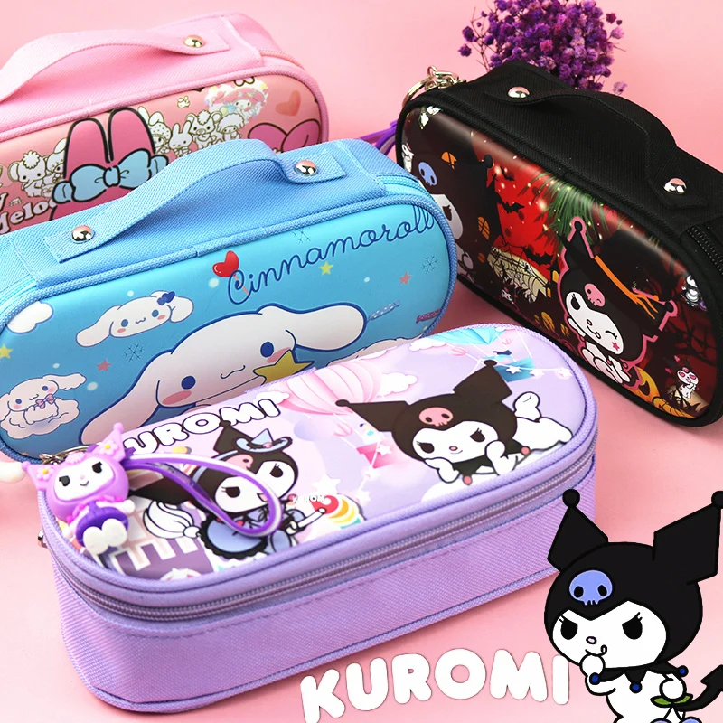 Новинка, милая сумка для ручек Melody Yugui Dog, женская сумка для карандашей Sanrio, милый пенал Kulomi, ручной ремешок, комбинированный замок, коробка для канцелярских принадлежностей
Новинка, милая сумка для ручек Melody Yugui Dog, женская сумка для карандашей Sanrio, милый пенал Kulomi, ручной ремешок, комбинированный замок, коробка для канцелярских принадлежностей