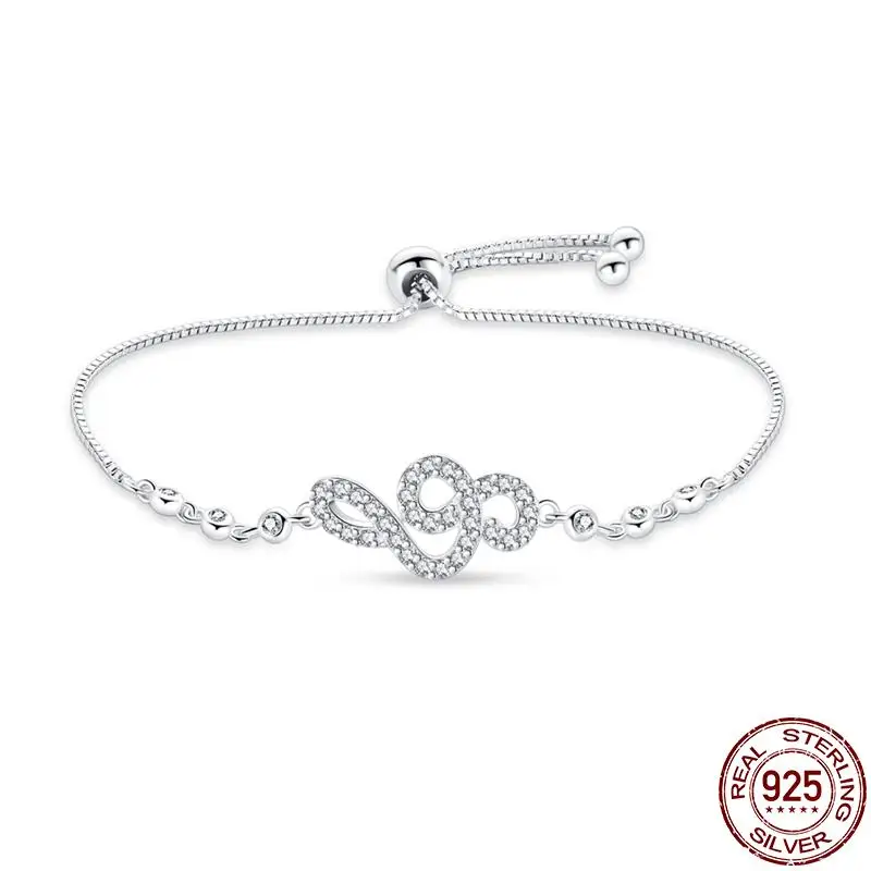 Luxury 925 Sterling Silver Music Element Bracelet Rhinestone Bangle Heart Zircon Chain Bracelet For Women Wedding Bridal Jewelry
Luxury 925 Sterling Silver Music Element Bracelet Rhinestone Bangle Heart Zircon Chain Bracelet For Women Wedding Bridal Jewelry