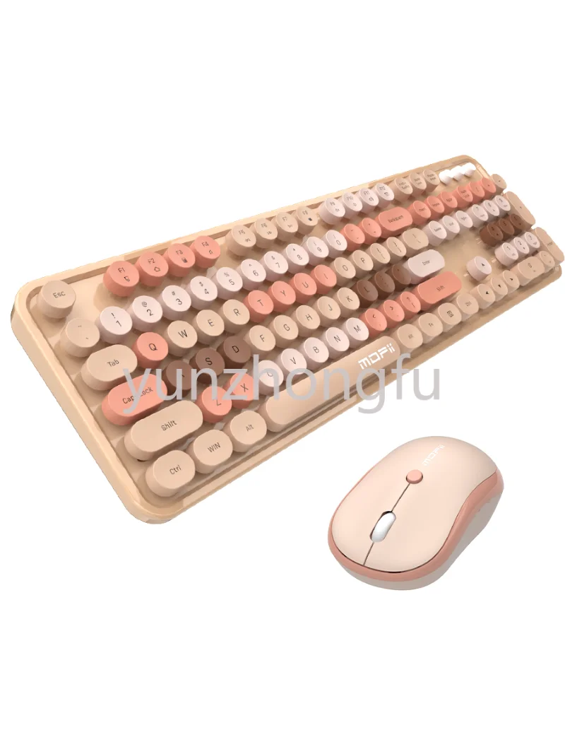 Wireless red axis mechanical keyboard mouse set cute desktop computer laptop office
Wireless red axis mechanical keyboard mouse set cute desktop computer laptop office