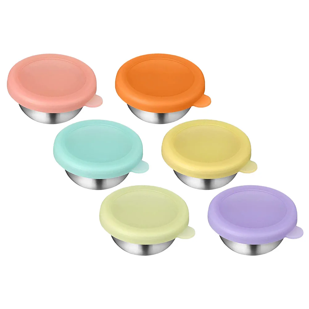 6Pcs Dipping Sauce Containers Small Leakproof Condiment Sauce Cups Reusable Soy Sauce Containers
6Pcs Dipping Sauce Containers Small Leakproof Condiment Sauce Cups Reusable Soy Sauce Containers
