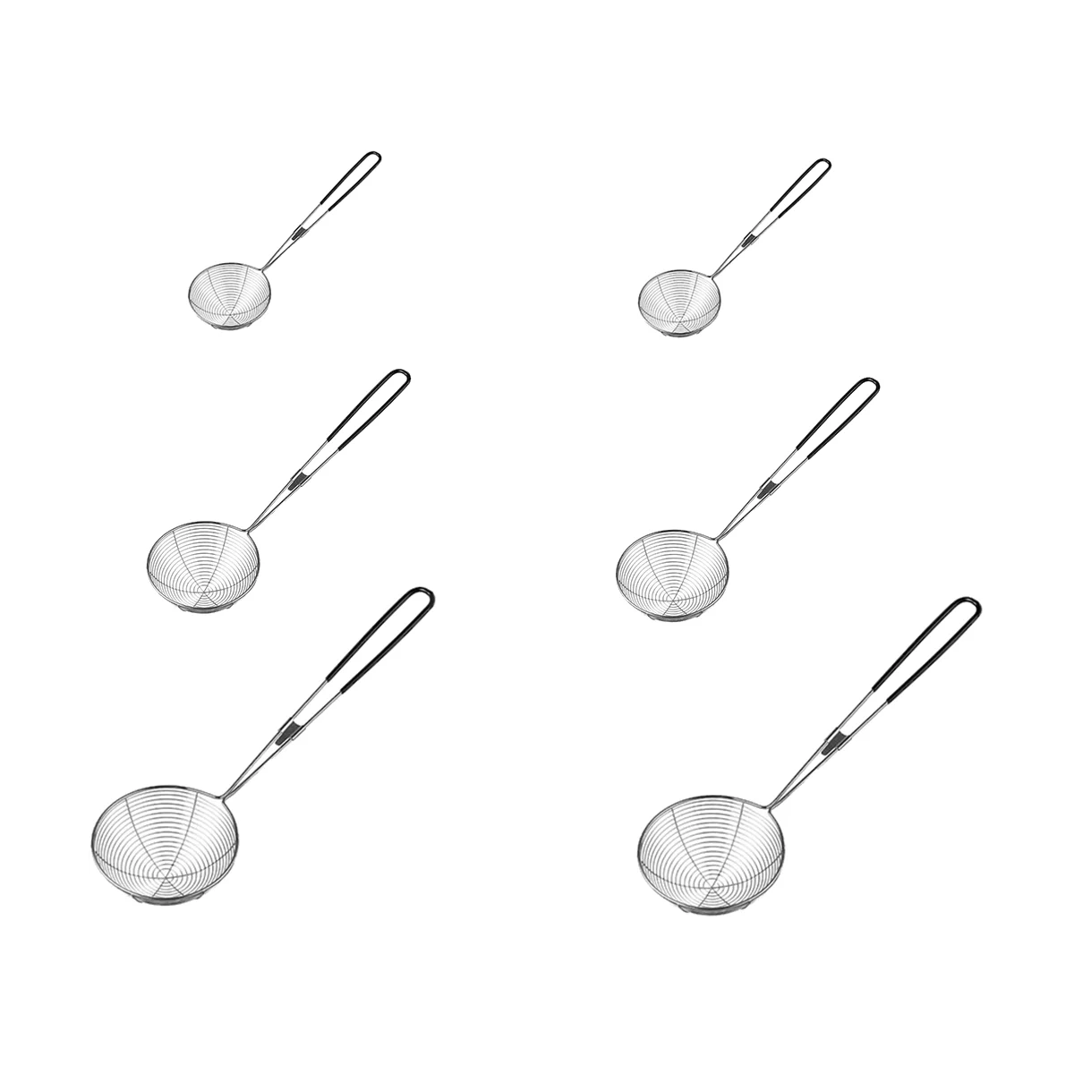 Stainless Steel Spider Strainer Ladle Wire Skimmer Spoon with Long Handle for Kitchen Frying and Cooking
Stainless Steel Spider Strainer Ladle Wire Skimmer Spoon with Long Handle for Kitchen Frying and Cooking