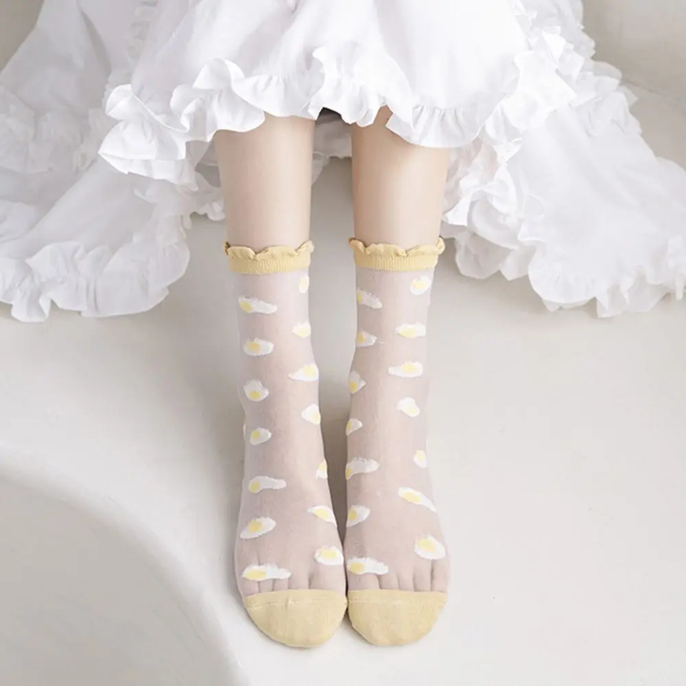 Summer Fashion Rainbow Lovely Strawberry Princess Heart Medium Tube Hosiery Girl Socks Crystal Silk Socks
Summer Fashion Rainbow Lovely Strawberry Princess Heart Medium Tube Hosiery Girl Socks Crystal Silk Socks