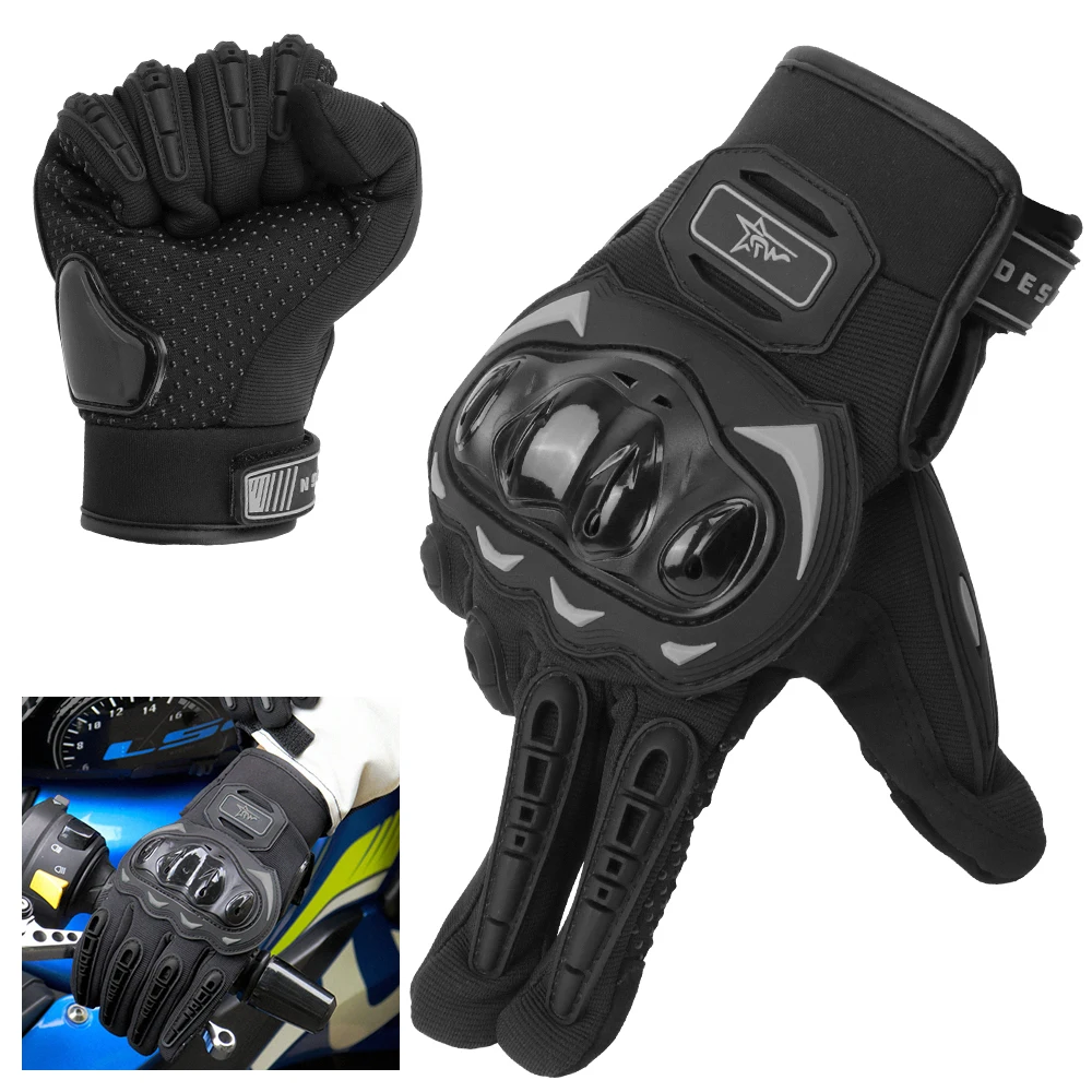 For Outdoor Sports Protection Full Finger Breathable Touch Screen Racing Glove Warm and Windproof Motorcycle Gloves Waterproof
For Outdoor Sports Protection Full Finger Breathable Touch Screen Racing Glove Warm and Windproof Motorcycle Gloves Waterproof