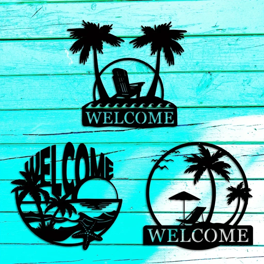 

Welcome Metal Sign,Personalized Camping Signs,Lake House Decor,Camper Decor,Camping Decor,,Metal Wall Art,Housewarming Gifts