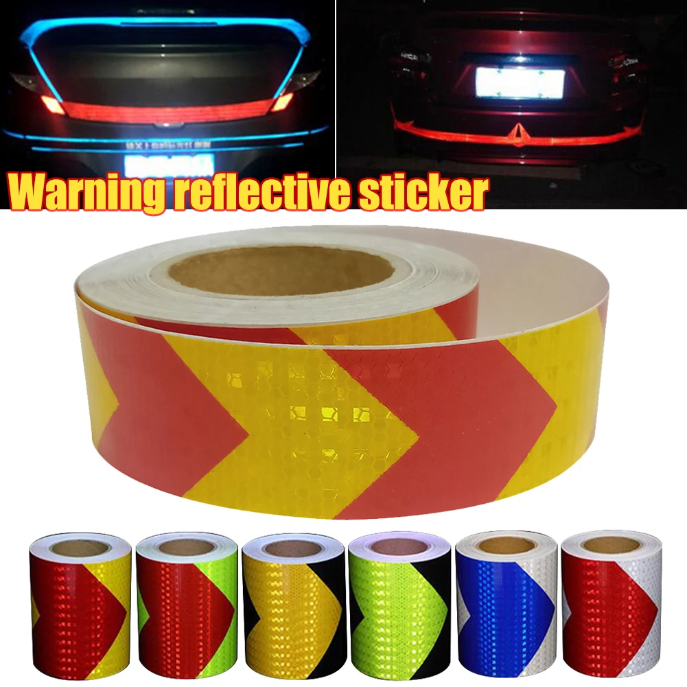 5cm*1000cm Car Reflective Tape Safety Warning Car Decoration Sticker Reflector Protective Tape Strip Film Car Motorcycle Sticker
5cm*1000cm Car Reflective Tape Safety Warning Car Decoration Sticker Reflector Protective Tape Strip Film Car Motorcycle Sticker