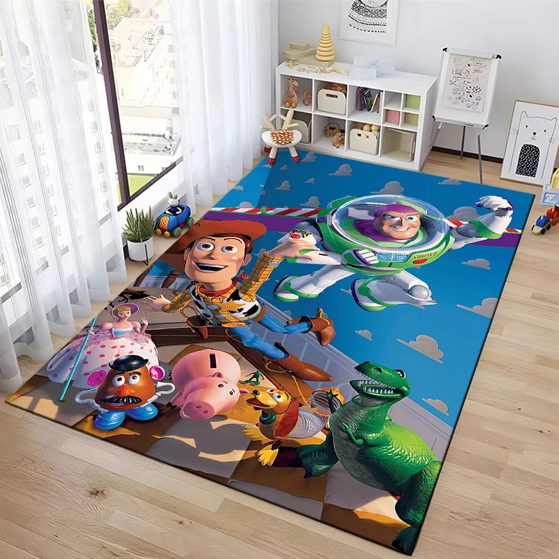 Студийный ковер Disney Toy Story, искусственный ковер для гостиной, ванной комнаты, декоративный ковер для спальни, подарок для домашнего декора
Студийный ковер Disney Toy Story, искусственный ковер для гостиной, ванной комнаты, декоративный ковер для спальни, подарок для домашнего декора