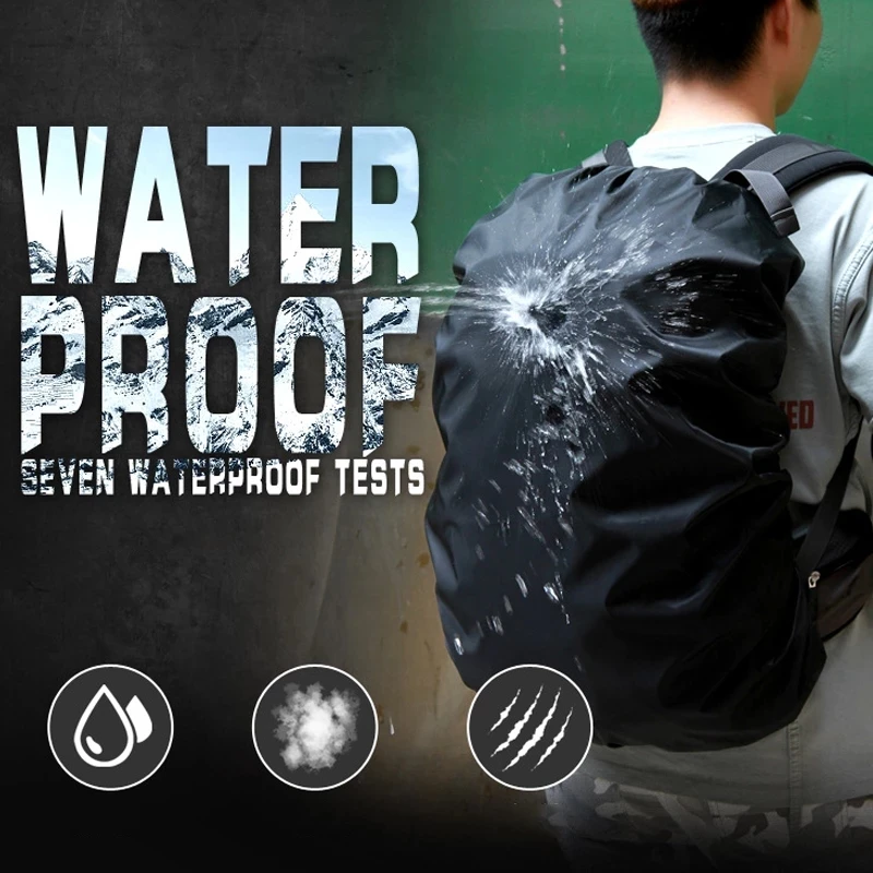 Waterproof Backpack Rain Cover 35-80L Dustproof Cover For Backpack Rainproof Cover Outdoor Camping Hiking Climbing Bag Raincover
Waterproof Backpack Rain Cover 35-80L Dustproof Cover For Backpack Rainproof Cover Outdoor Camping Hiking Climbing Bag Raincover