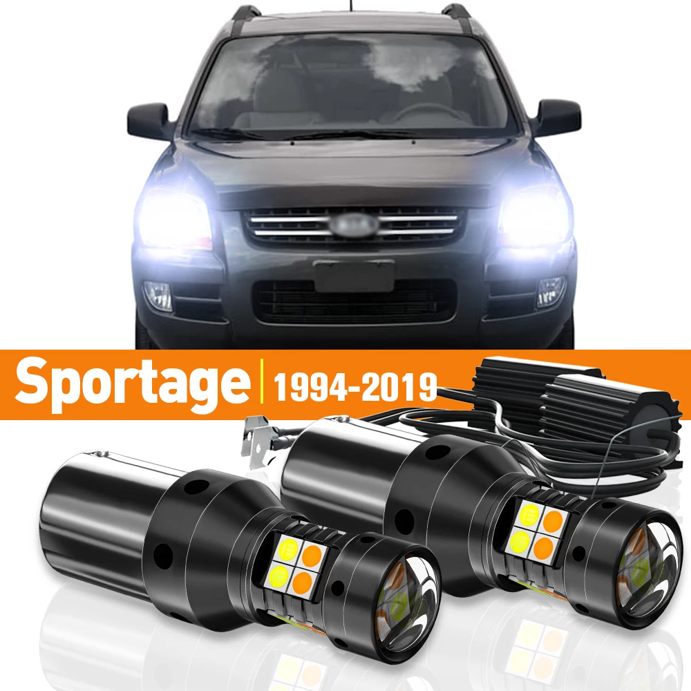 2x LED Dual Mode Turn Signal+Daytime Running Light DRL For Kia Sportage 1 2 3 4 1994-2019 2012 2013 2014 2015 Accessories Canbus
2x LED Dual Mode Turn Signal+Daytime Running Light DRL For Kia Sportage 1 2 3 4 1994-2019 2012 2013 2014 2015 Accessories Canbus