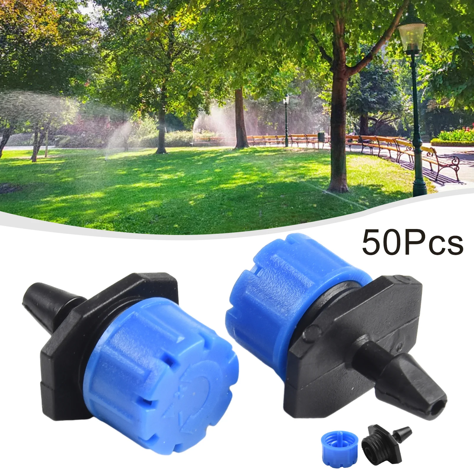 50x Adjustable Irrigation Sprinkler Garden Drip Emitters Micro Spray Rotating Irrigation Drip Agriculture Garden Lawn Sprinkler
50x Adjustable Irrigation Sprinkler Garden Drip Emitters Micro Spray Rotating Irrigation Drip Agriculture Garden Lawn Sprinkler