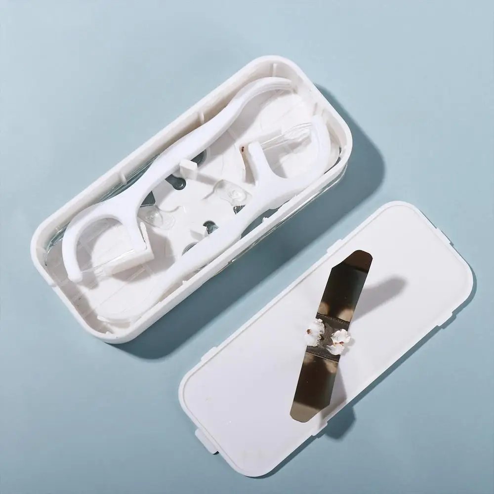 Camping Oral Cleaning Dustproof Tooth Care Teeth Floss Storage Box Floss Pick Dispenser Teeth Flosser Stick Automatic Case
Camping Oral Cleaning Dustproof Tooth Care Teeth Floss Storage Box Floss Pick Dispenser Teeth Flosser Stick Automatic Case