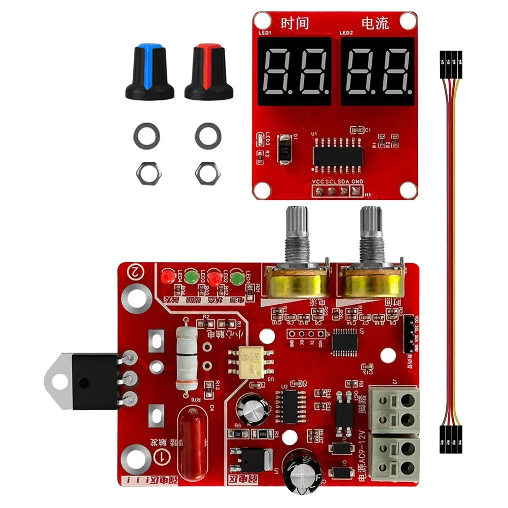 Spot-Welder Control Panel Time Current Digital Controller Machine Board Electronic DIY Welding Equipment
Spot-Welder Control Panel Time Current Digital Controller Machine Board Electronic DIY Welding Equipment