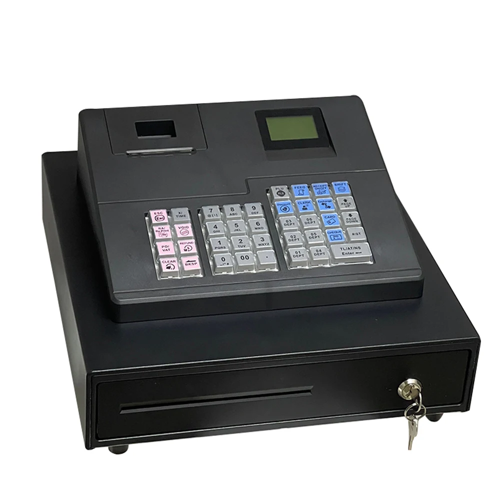 

sharp XEA137 cash register ecr supermarket billing retail electronic cash register machine with management software casio