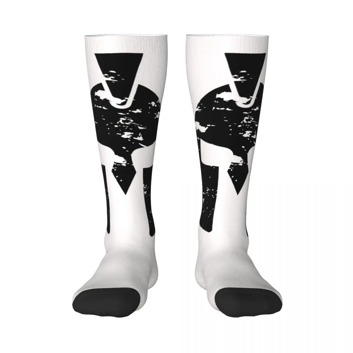 

Spartan Sparta Warrior Helmet 13 Color contrast socks Cute style Compression Socks Humor Graphic Creative Adult Stockings