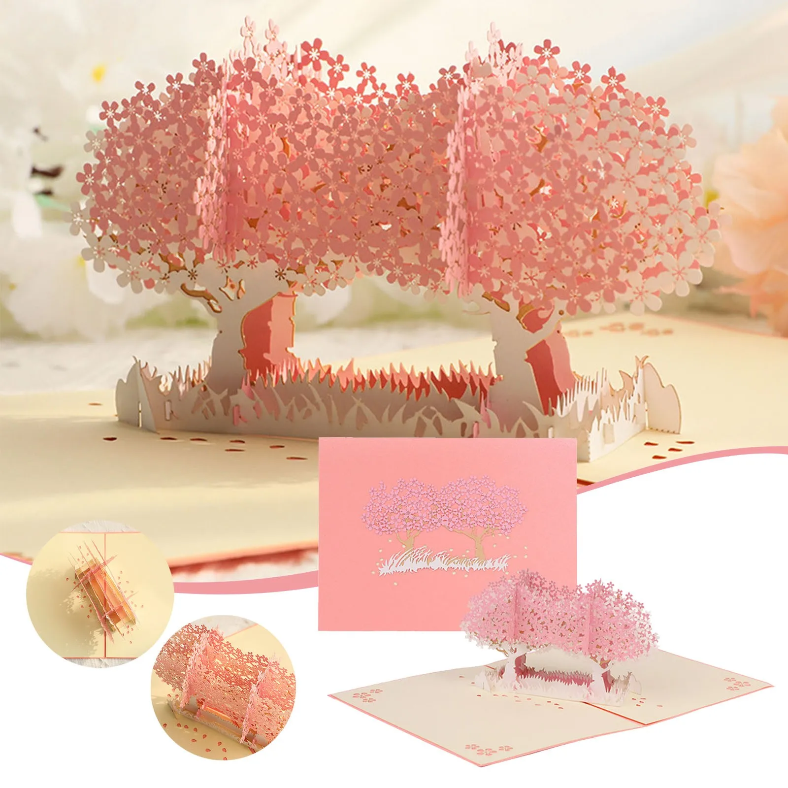 Creative Valentine'S Day Paper Engraved 3D Greeting Card Birthday Anniversary Gift Fall Cherry Large Birthday Cards For Women
Creative Valentine'S Day Paper Engraved 3D Greeting Card Birthday Anniversary Gift Fall Cherry Large Birthday Cards For Women