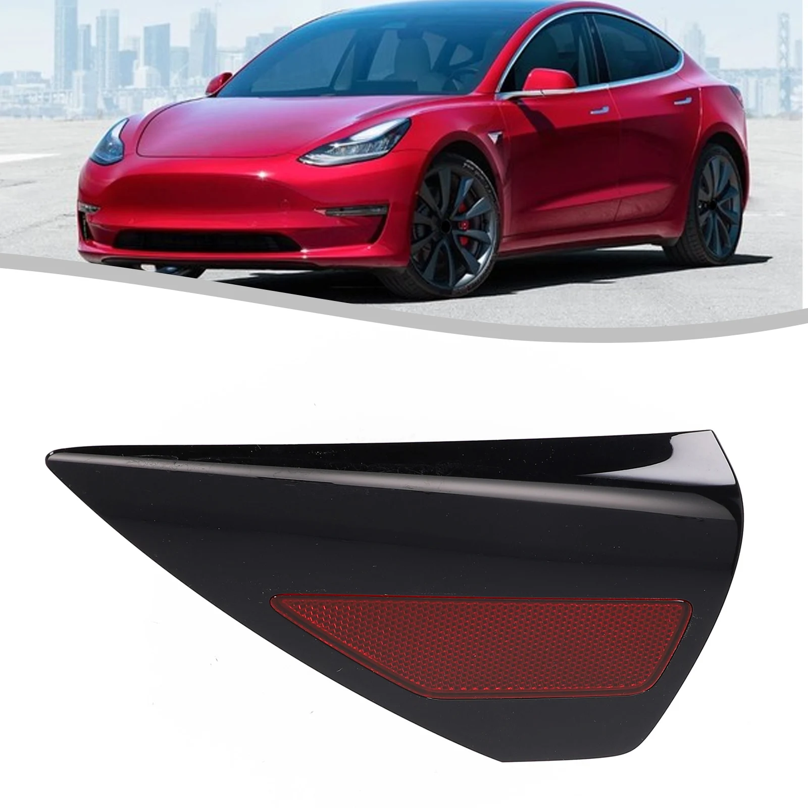 Practical Charge Door Cover Reflector Driver Side Quarter For Tesla Model 3 Y 2017-23 Replacement 1084854-99-J
Practical Charge Door Cover Reflector Driver Side Quarter For Tesla Model 3 Y 2017-23 Replacement 1084854-99-J