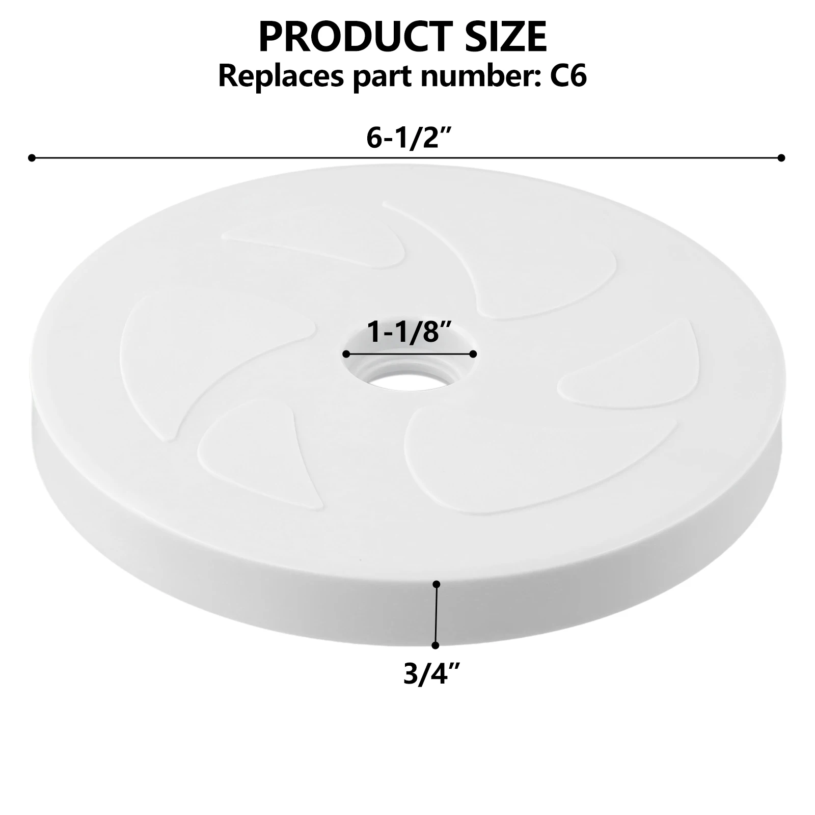 Large Wheel Part C6 Large Wheel C-6 C6 Easy To Install White 1PC Pool Cleaner Accessories Replacement Brand New
Large Wheel Part C6 Large Wheel C-6 C6 Easy To Install White 1PC Pool Cleaner Accessories Replacement Brand New