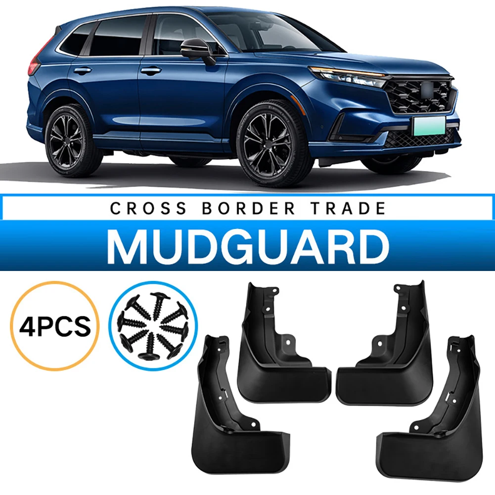 

4Pcs Car Mud Flaps No Drilling Required Splash Guards Front Rear Mudguards Mudflaps Compatible For CR-V CRV 2023
