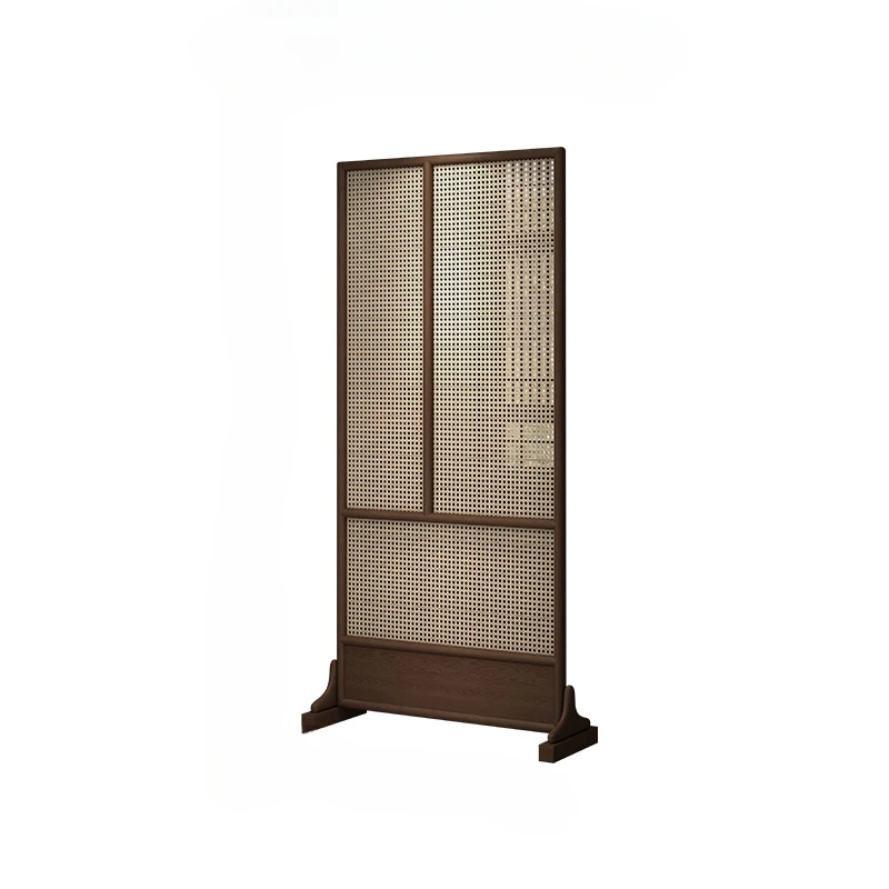 Japanese style solid wood rattan woven screen partition living room homestay hotel new Chinese style movable seat screen
Japanese style solid wood rattan woven screen partition living room homestay hotel new Chinese style movable seat screen