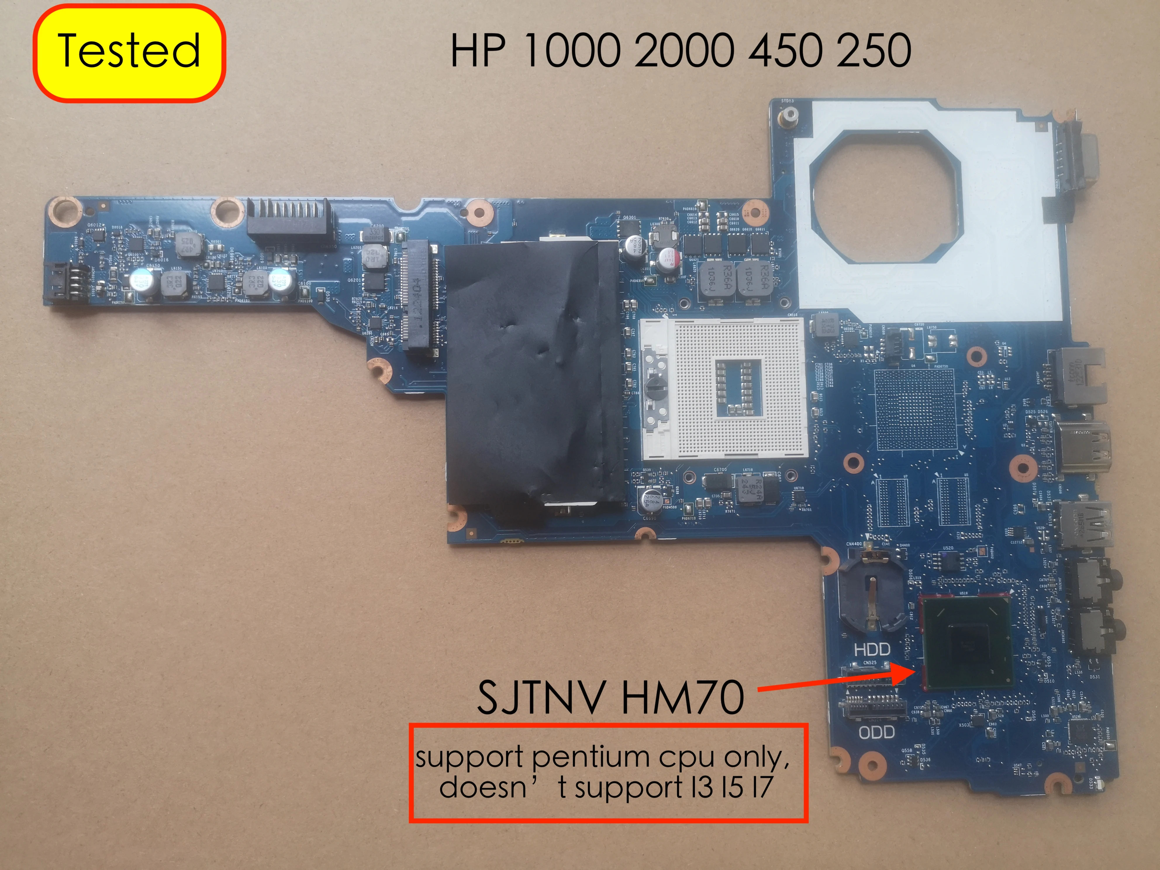 For HP 1000 2000 450 250 Laptop Motherboard 685768-001 685768-601 6050A2493101-MB-A02 SJTNV CQ45 Notebook Mainboard
For HP 1000 2000 450 250 Laptop Motherboard 685768-001 685768-601 6050A2493101-MB-A02 SJTNV CQ45 Notebook Mainboard