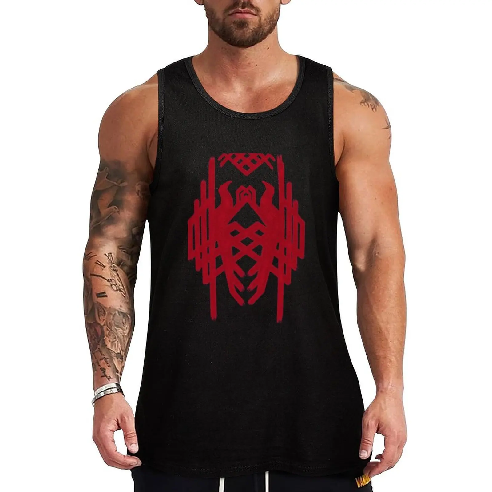 Hawke's Amell Family Crest Dragon Age 2 Crest Tank Top Men's gym articles Men's singlets
Hawke's Amell Family Crest Dragon Age 2 Crest Tank Top Men's gym articles Men's singlets