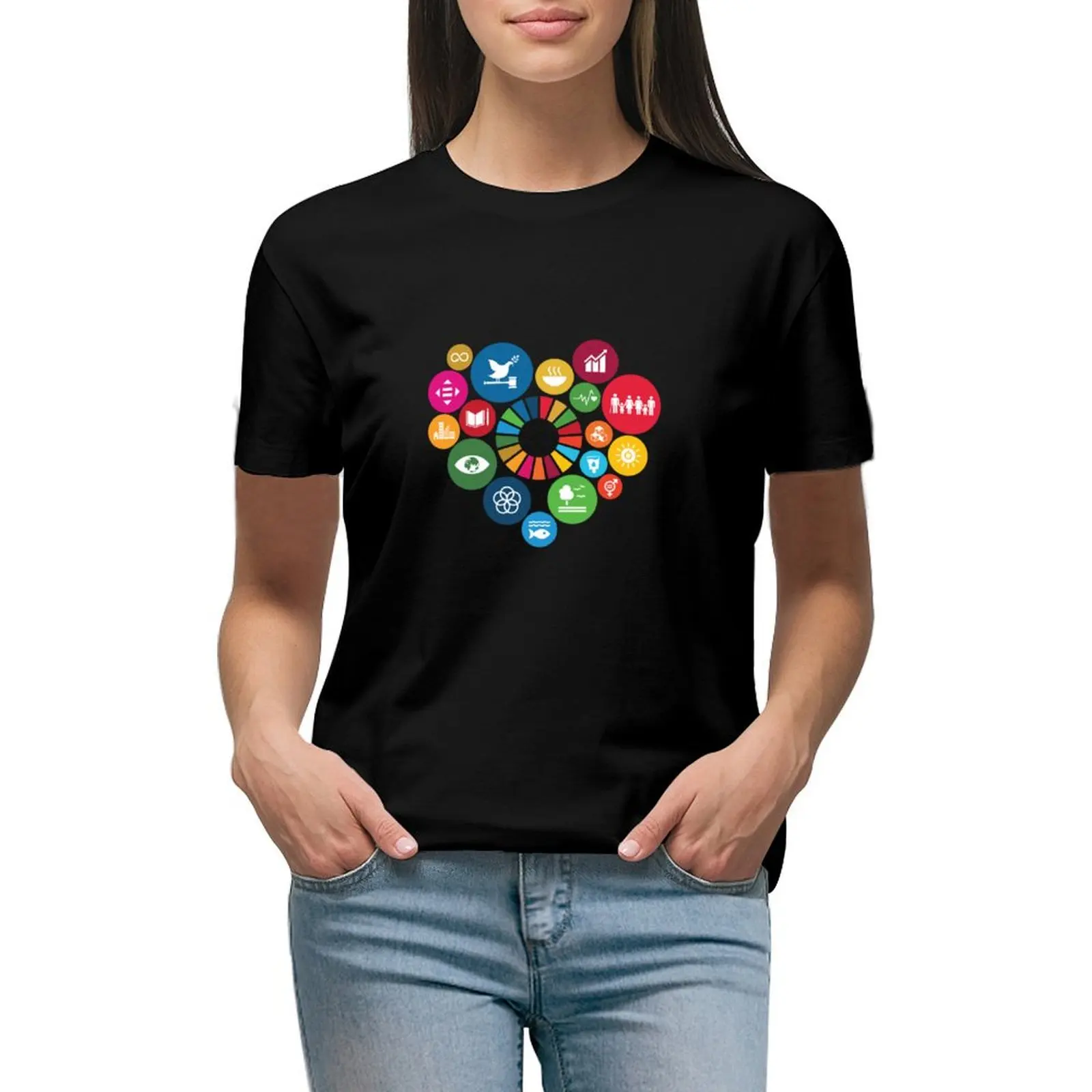 I Love Sustainable Development Goals SDGs 2030 T-shirt funny aesthetic clothes summer clothes Womens graphic t shirts
I Love Sustainable Development Goals SDGs 2030 T-shirt funny aesthetic clothes summer clothes Womens graphic t shirts