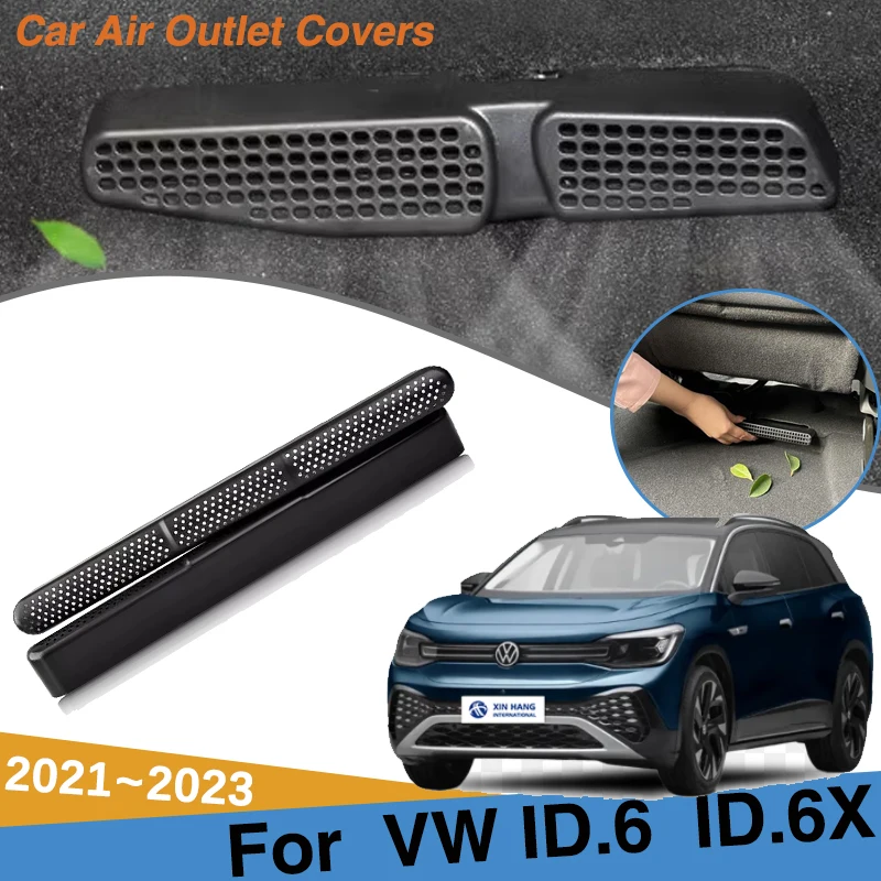 

For Volkswagen ID 6 Accessories VW ID.6 ID.6X 2021 2022 2023 Car Air Under Seat Conditioning Anti-Clogging Cover Car Accessories