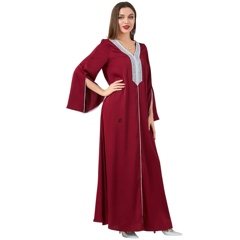 Abaya Dubai Turkey Muslim Fashion Hijab Dress Kaftan Islam Clothing African Maxi Dresses For Women Vestido Robe Musulman De Mode
Abaya Dubai Turkey Muslim Fashion Hijab Dress Kaftan Islam Clothing African Maxi Dresses For Women Vestido Robe Musulman De Mode